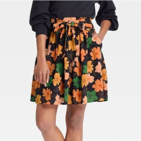 Who What Wear Dresses & Skirts - Who What Wear plus size floral skirt 2x 3x